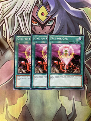 SDBE-EN027 x3 One for One Common Excellent Condition Yugioh