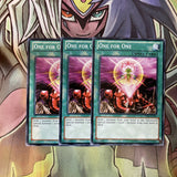 SDBE-EN027 x3 One for One Common Excellent Condition Yugioh