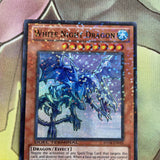 DT04-EN010 White Night Dragon Super Rare Duel Terminal Foil NM Yugioh
