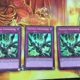 DUPO-EN026 3 x TACTICAL EXCHANGER Ultra Rare 1st Edition NEW YuGiOh