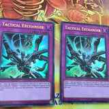 DUPO-EN026 3 x TACTICAL EXCHANGER Ultra Rare 1st Edition NEW YuGiOh
