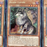 SAST-EN015 ALOOF LUPINE YUGIOH CARDS X3