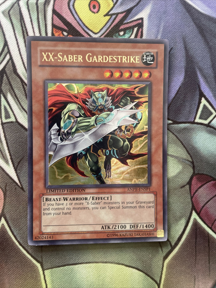 ANPR-ENSP1 XX-Saber Gardestrike Ultra Rare Limited Edition NM Yugioh Card
