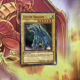 LOD 050 Yugioh - Luster Dragon - UNL Super Rare - heavy play