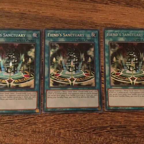 LCKC-EN030 YUGIOH 3 X FIEND`S SANCTUARY  - SECRET LEGENDARY COLLECTION - KAIBA