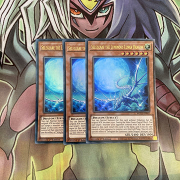 ROTD-EN087 x3 Seleglare the Luminous Lunar Dragon Ultra Excellent Cond Yugioh