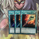 INCH-EN054 x3 Wonder Wand Super Rare Excellent Condition Yugioh