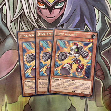 CROS-EN098 x3 Junk Anchor Rare Excellent Condition Yugioh