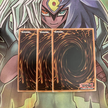 MGED-EN034 x3 Knightmare Unicorn Gold Rare Excellent Condition Yugioh (back)