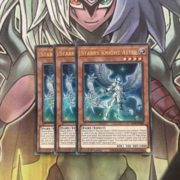 GFTP-EN029 x3 Starry Knight Astel Ultra Rare Excellent Condition Yugioh
