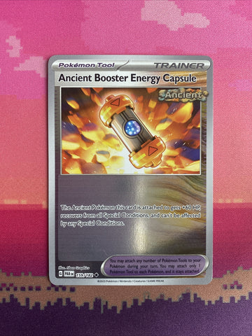 Pokemon Card Ancient Booster Energy Capsule Paradox Rift Reverse 159/182 NM