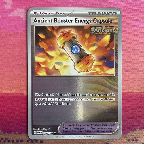 Pokemon Card Ancient Booster Energy Capsule Paradox Rift Reverse 159/182 NM