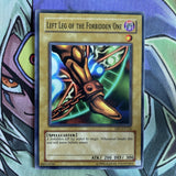 DB1-EN136 Left Leg Of The Forbidden One Common Unl Edition NM Yugioh Card