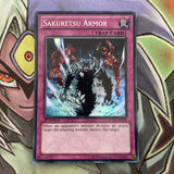 LCYW-EN288 Sakuretsu Armor Super Rare 1st Edition NM Yugioh Card
