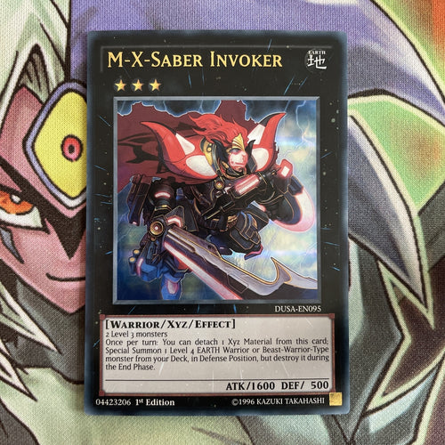 DUSA-EN095 M-X-Saber Invoker Ultra Rare 1st Edition NM Yugioh Card