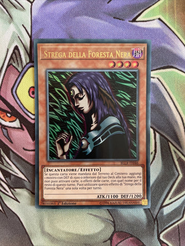 BLLR-EN046 Witch Of The Black Forest ITALIAN 1st Edition Near Mint Yugioh Card