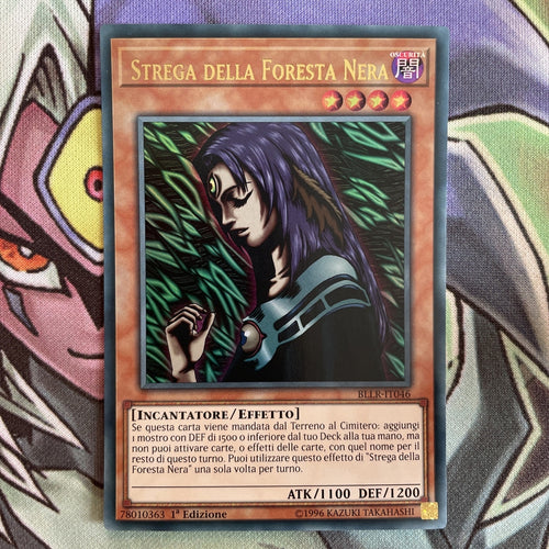 BLLR-EN046 Witch Of The Black Forest ITALIAN 1st Edition Near Mint Yugioh Card