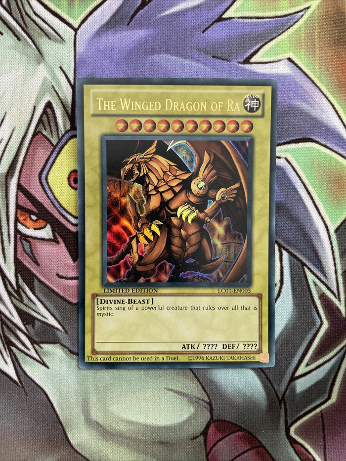 LC01-EN003 The Winged Dragon Of Ra Ultra Rare Limited Edition NM Yugioh Card