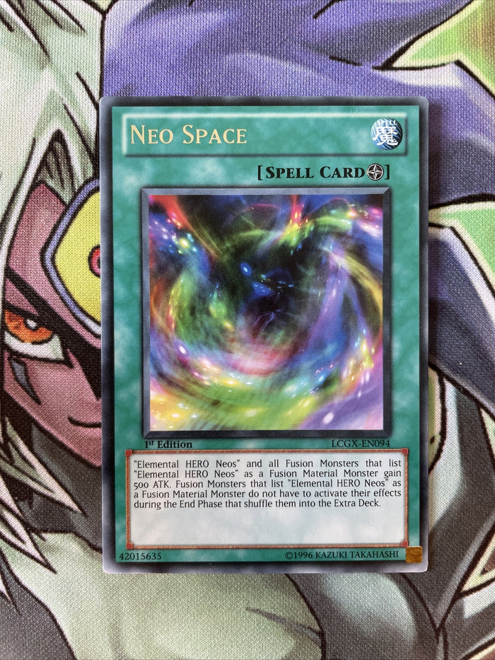 LCGX-EN094 Neo Space Rare 1st Edition Near Mint Yugioh Card