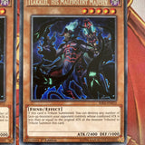 RIRA EN032 Yugioh cards x 3 Playset Rare Tlakalel His malevolent Majesty