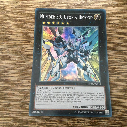 NECH-EN095 Yugioh Number 39: Utopia Beyond Super Rare UNL