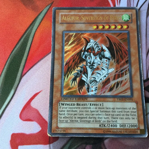 YR05-EN001 Alector, Sovereign Of Birds Ultra Rare Limited Edition Yugioh