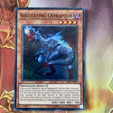 SR04-EN002 YUGIOH SOULEATING OVIRAPTOR SUPER RARE NEAR MINT
