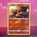 Pokemon Card Magmar Hidden Fates Reverse Holo 10/68 Near Mint