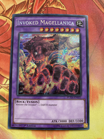 FUEN-EN031 Invoked Magellanica - Secret Rare - 1st Edition Yugioh