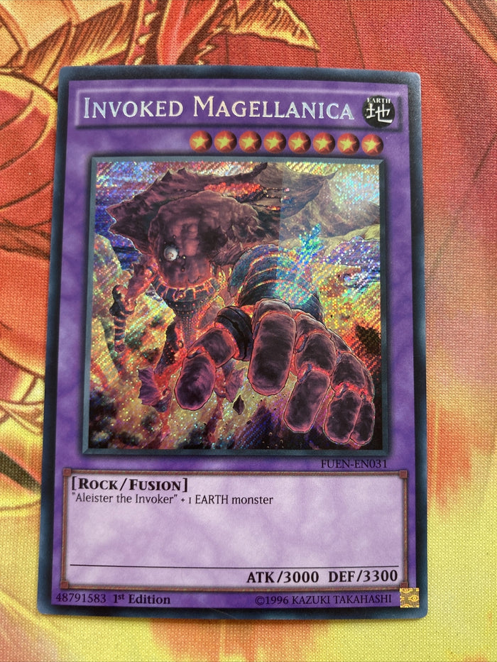 FUEN-EN031 Invoked Magellanica - Secret Rare - 1st Edition Yugioh