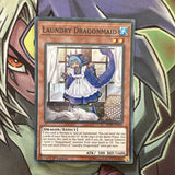 MYFI-EN016 Laundry Dragonmaid Super Rare 1st Edition NM Yugioh Card