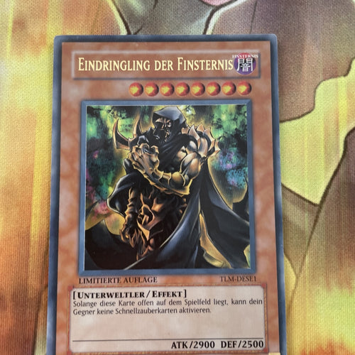 TLM-DESE1 Yugioh Invader Of Darkness - Ultra Rare- Limited Edition