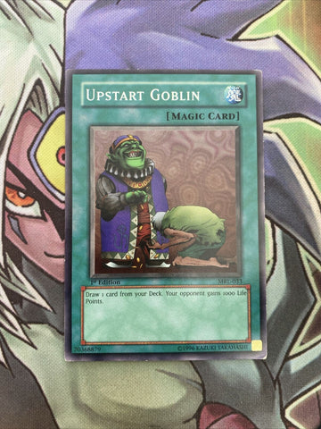 MRL-E033 Upstart Goblin Common 1st Edition NM Yugioh Card