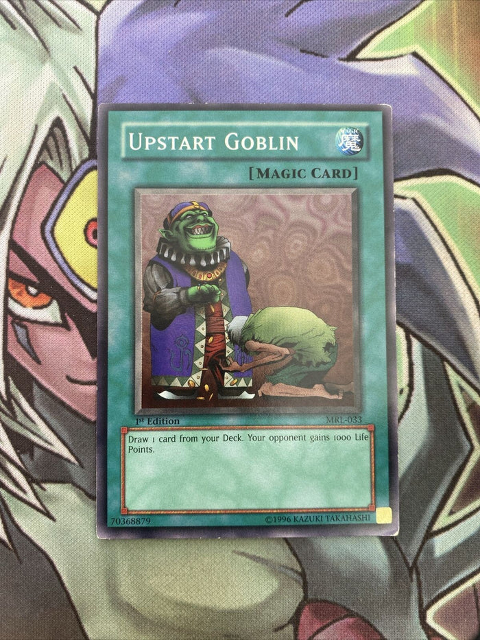MRL-E033 Upstart Goblin Common 1st Edition NM Yugioh Card