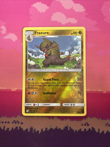 Pokemon Card Fraxture Unified Minds Reverse Holo 155/236 Near Mint