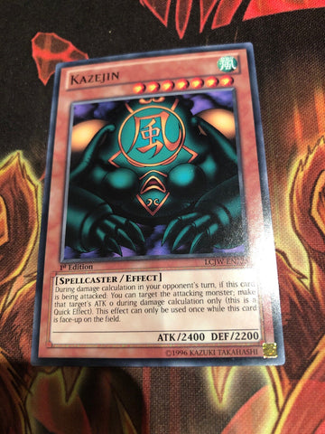 LCJW-EN225 YUGIOH KAZEJIN 1st edition