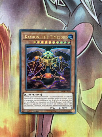 BLLR-EN034 Yugioh Kamion, The Timelord Ultra Rare 1st Edition