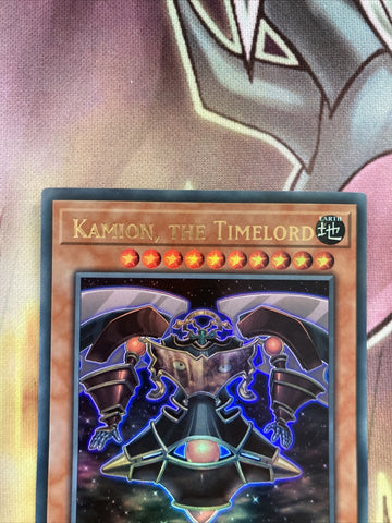 BLLR-EN034 Yugioh Kamion, The Timelord Ultra Rare 1st Edition (back)