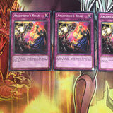 AP03-EN025 3x ARCHFIEND'S ROAR YUGIOH ASTRAL 3(EX) PLAYSET