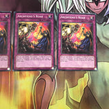 AP03-EN025 3x ARCHFIEND'S ROAR YUGIOH ASTRAL 3(EX) PLAYSET