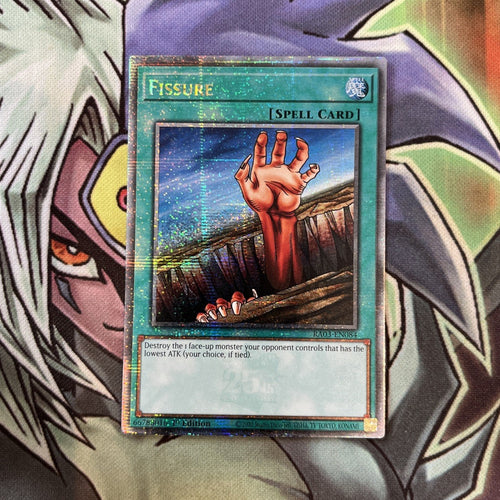 RA03-EN084 Fissure Quarter Century Secret 1st Edition NM Yugioh Card