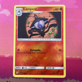 Pokemon Card Lampent Unified Minds Reverse Holo 29/236 Near Mint