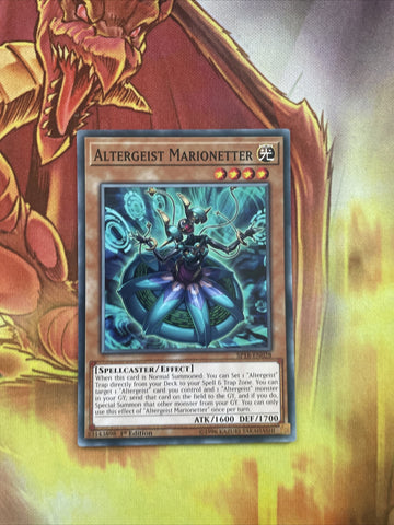 SP18-EN028 Yu-Gi-Oh ALTERGEIST MARIONETTER  - 1st Edition YuGiOh NM