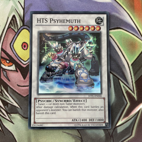 JOTL-EN046 HTS Psyhemuth Super Rare UNL Edition NM Yugioh Card