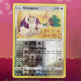 Pokemon Card Oranguru Crown Zenith Reverse Holo Rare 119/159 NM