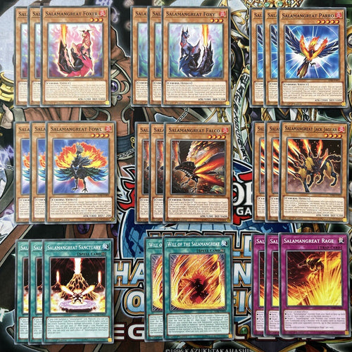 Deck Salamangreat Yugioh 26 Cards SDSB