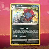 Pokemon Card Weavile SWSH246 Black Star Promo Cosmo Holo Near Mint