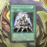 SDMM-EN027 Inferno Reckless Summon Common 1st Edition NM Yugioh Card
