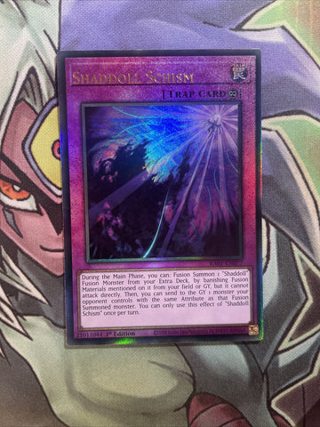 RA01-EN077 Shaddoll Schism New Ultimate Rare NM 1st Edition Yugioh Card