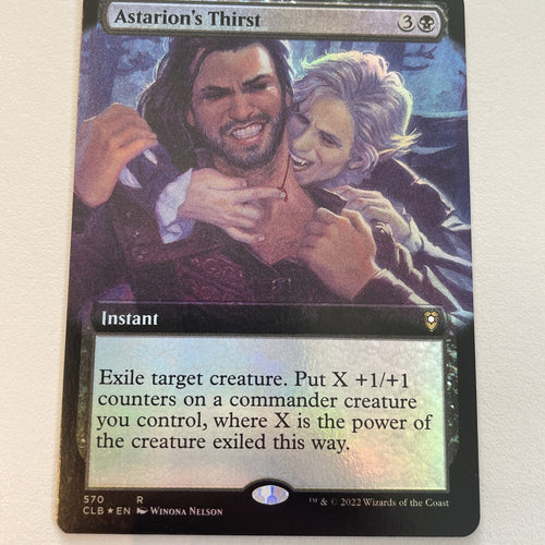 Astarion's Thirst - Commander FOIL Excellent Magic MTG